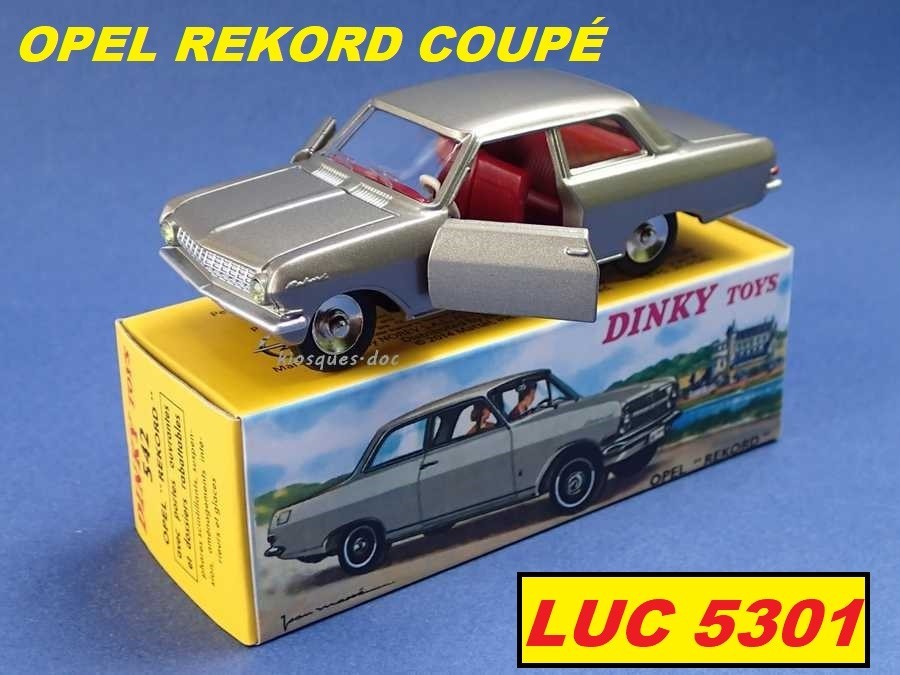 Dinky 542, Opel Rekord - Free Price Guide & Review