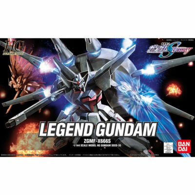 HG Gundam Seed Destiny 1/144 ZGMF-X666S Legend Gundam Plastic