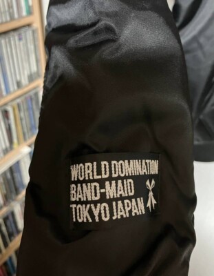 BAND-MAID Jacket MA-1 Size L Black Limited TOKYO JAPAN | eBay