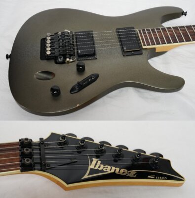Electric Guitar Ibanez S520EX MGF Metallic Gray Flat 2007 Korea S