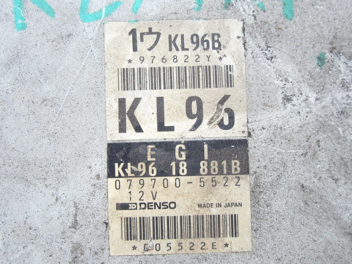 MAZDA CRONOS CAPELLA 626 KL96 ECU ENGINE 6 CYLINDER V6 JDM