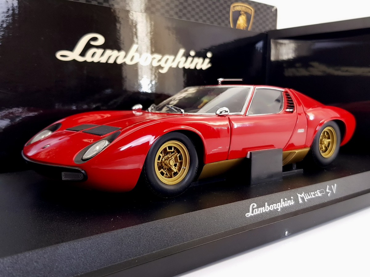 Kyosho 1:18 scale Lamborghini Miura P400 SV(Red) 08313R *Diecast