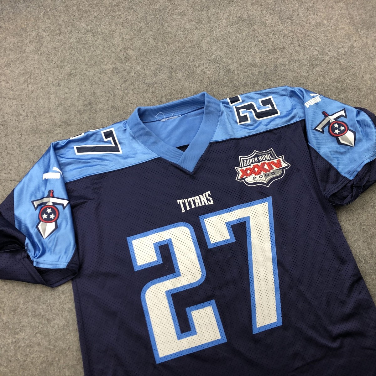 Tennessee Titans Jersey Mens Medium NFL Football Super Bowl XXXIV