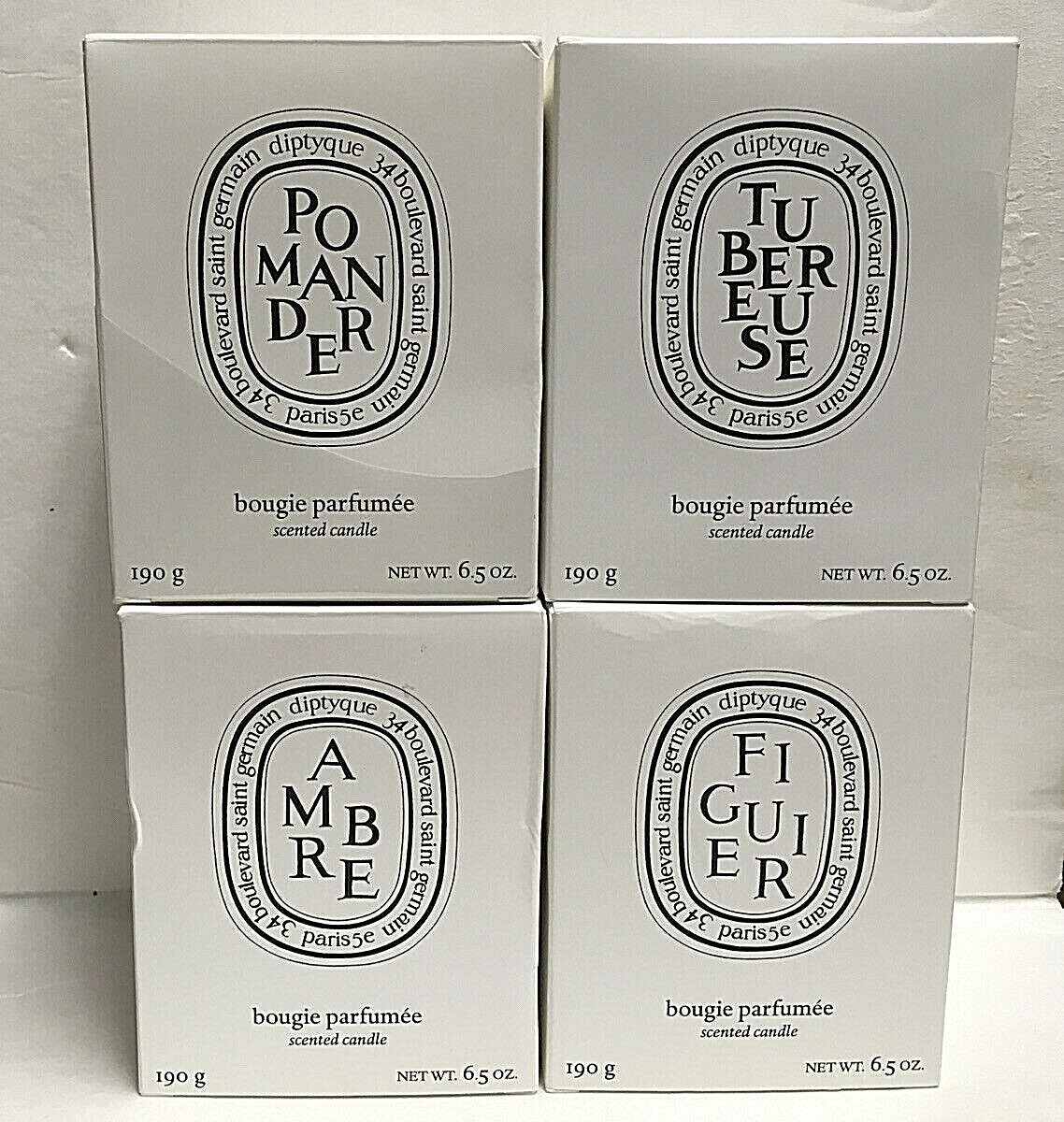 Diptyque Scented Candle 190g / 6.5oz Candle Made in France NIB