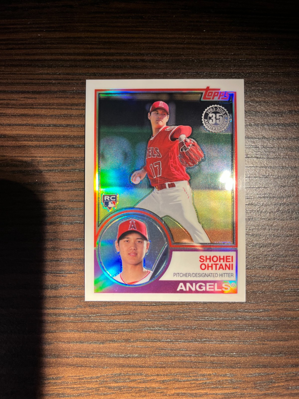 Shohei Ohtani 2018 Topps Silver Pack #51 1983 Chrome Promo Price