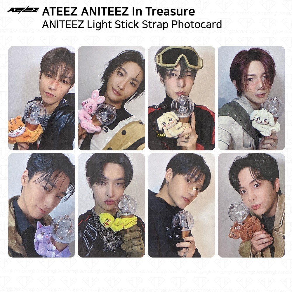 ATEEZ ANITEEZ In Treasure POP UP Store Official MD Light Stick