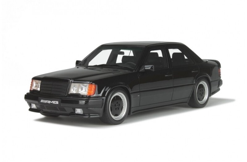OTTO MOBILE 1986 Mercedes 300 E 5.6 AMG ''THE HAMMER'' Black 1:18