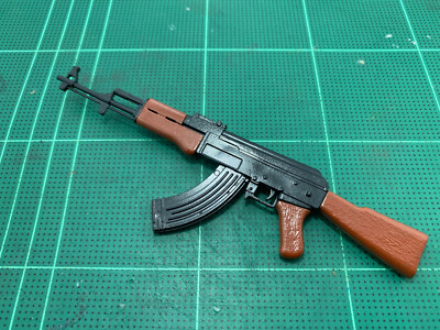 1/6 Scale Custom AK47 Assault Rifle Russian Soviet Army Toys Gun