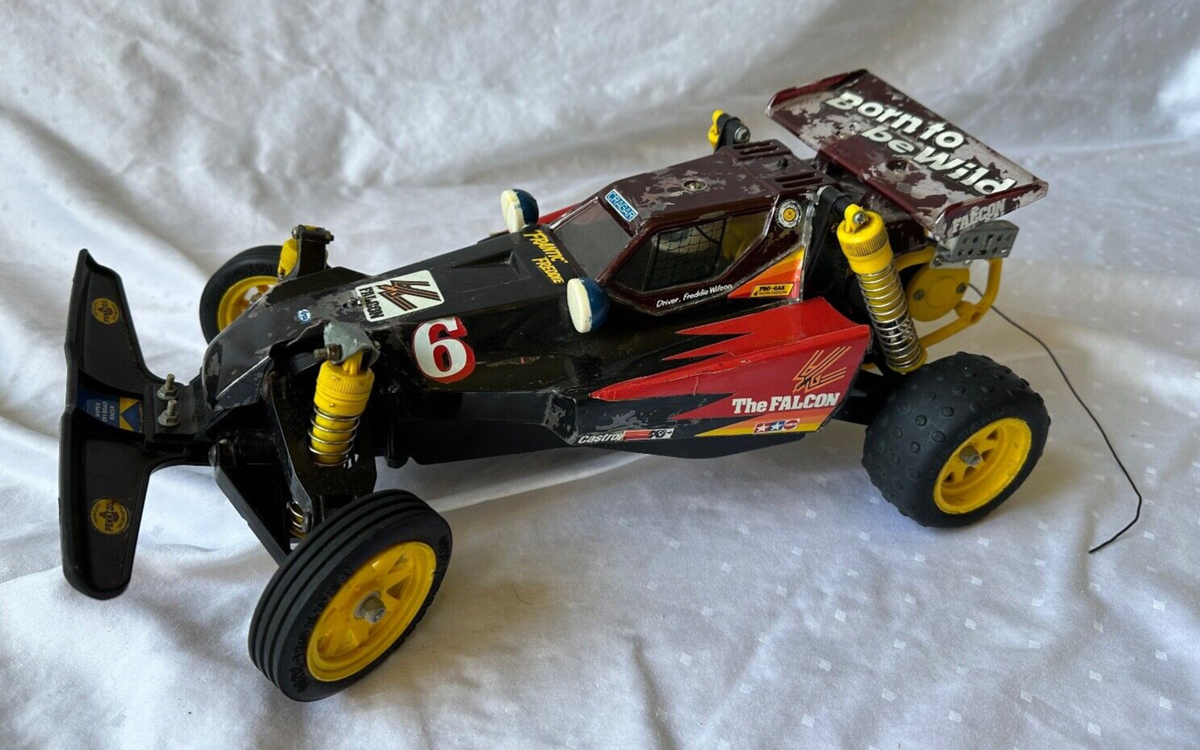 Tamiya The Falcon Radio Controlled Car -RC-#5805- 1:10 Scale-Used