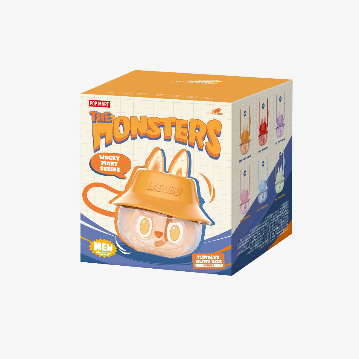AUTHENTIC THE MONSTERS WACKY MART SERIES-TUMBLER BLIND BOX HOT