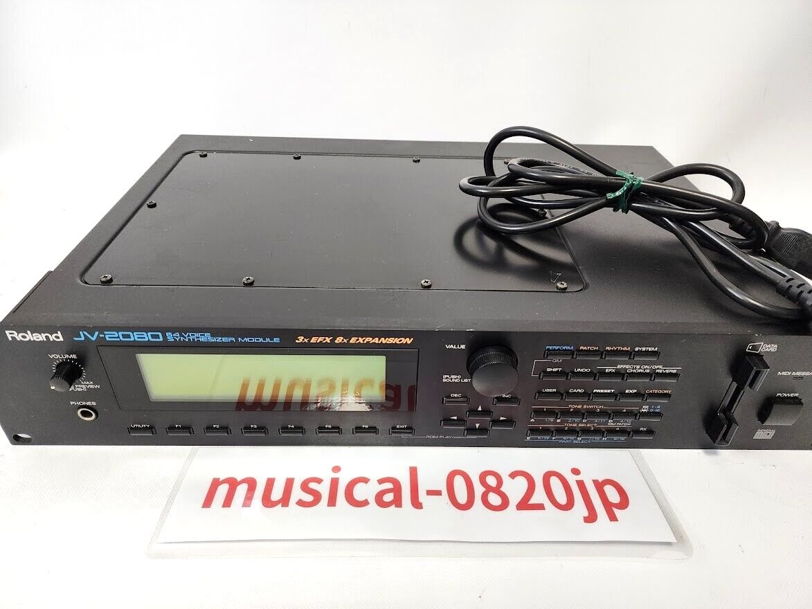 Roland JV-2080 64 Voice Synthesizer Keyboard Sound Module | eBay