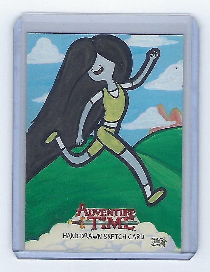 ADVENTURE TIME CRYPTOZOIC MARCELINE THE VAMPIRE QUEEN SKETCH BY