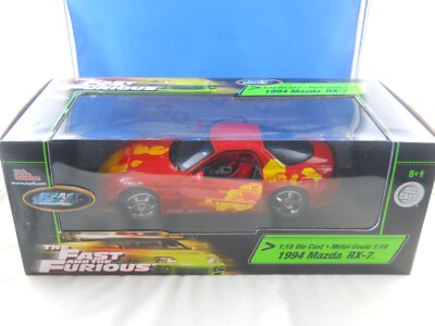 ERTL Fast & Furious 1994 Mazda Rx7 1:18 Diecast | eBay