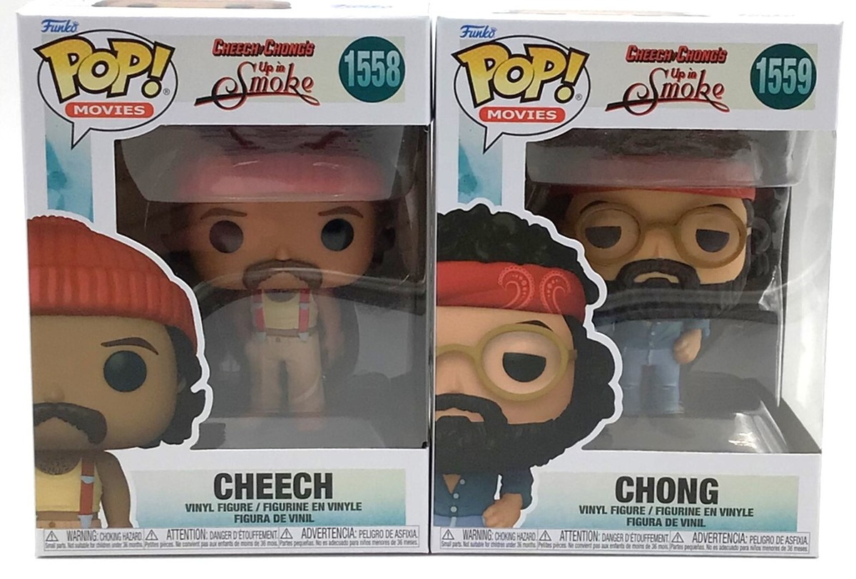 Funko Pop! Cheech & Chong Up in Smoke Cheech #1558 & Chong #1559
