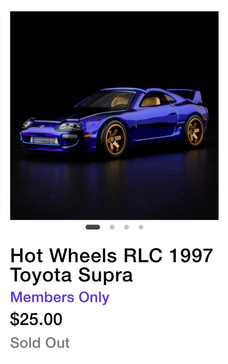 2024 Hot Wheels RLC 1997 Toyota Supra 🔥 SOLD OUT! In Hand