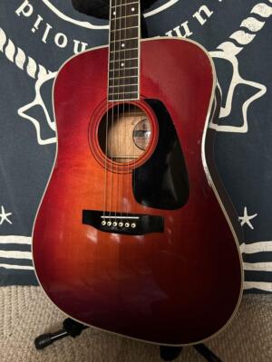 Acoustic Guitar Morris MV-701 AW Vanguard Made in Japan with Soft