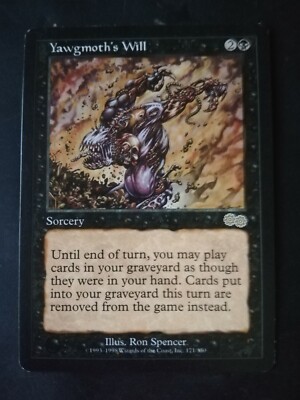 Yawgmoth's Will MTG | eBay
