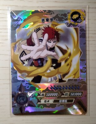Naruto Cards Gaara SP Kayou CCG TCG Silver Foil | eBay