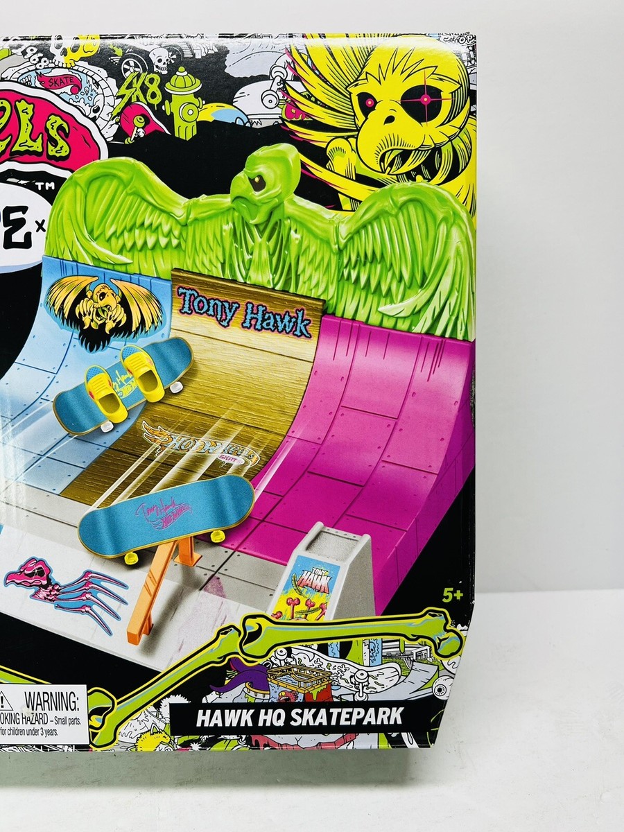 Tony Hawk Hot Wheels Hawk Headquarters Skatepark Fingerboards | eBay