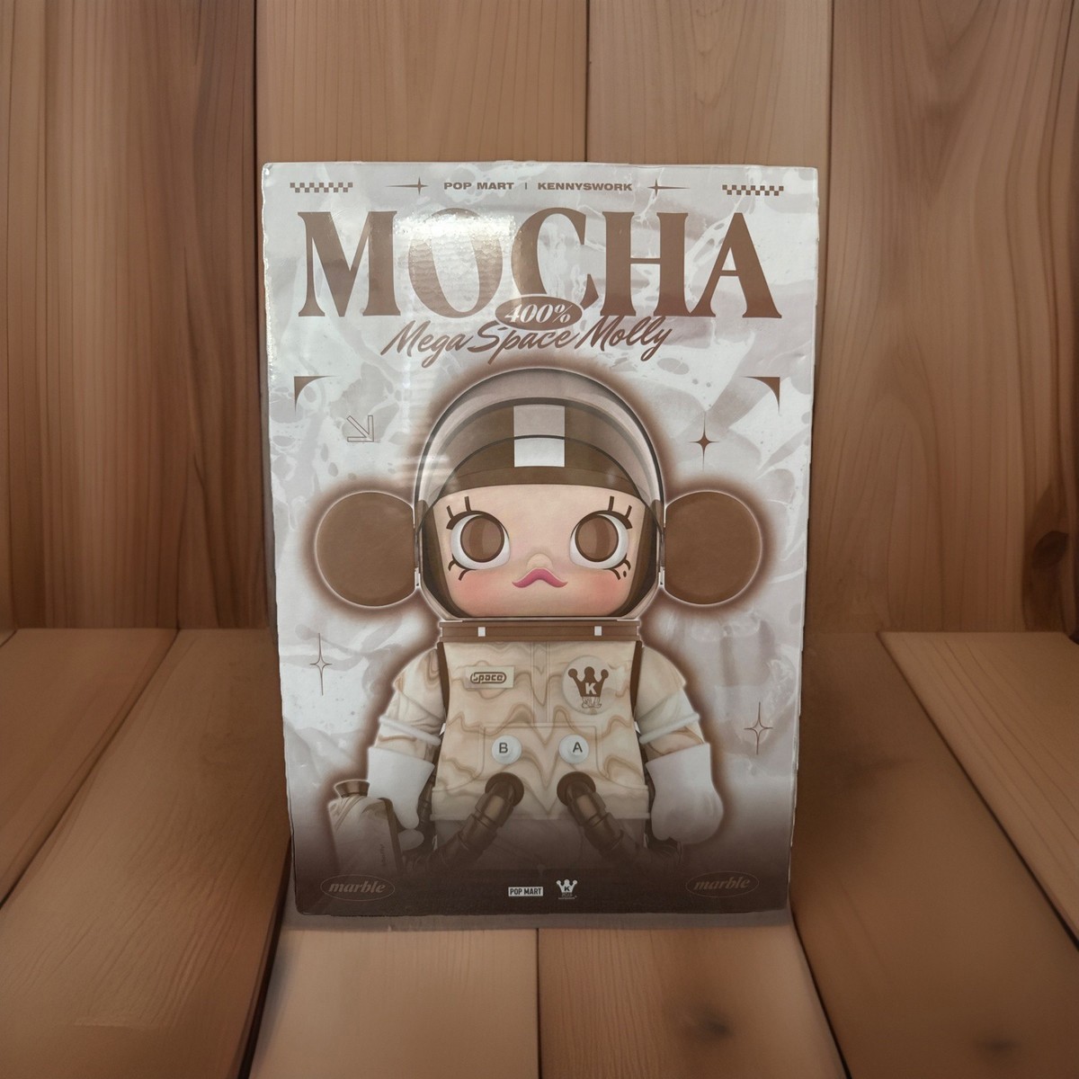 Authentic Mega Space Molly 400% -Mocha Limited Edition | eBay
