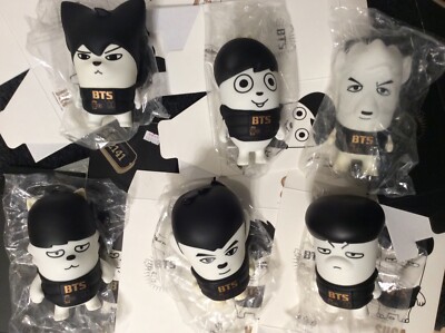 BTS Official Hip Hop Monster Figures 16cm Lot 6 Member Kpop Jimin