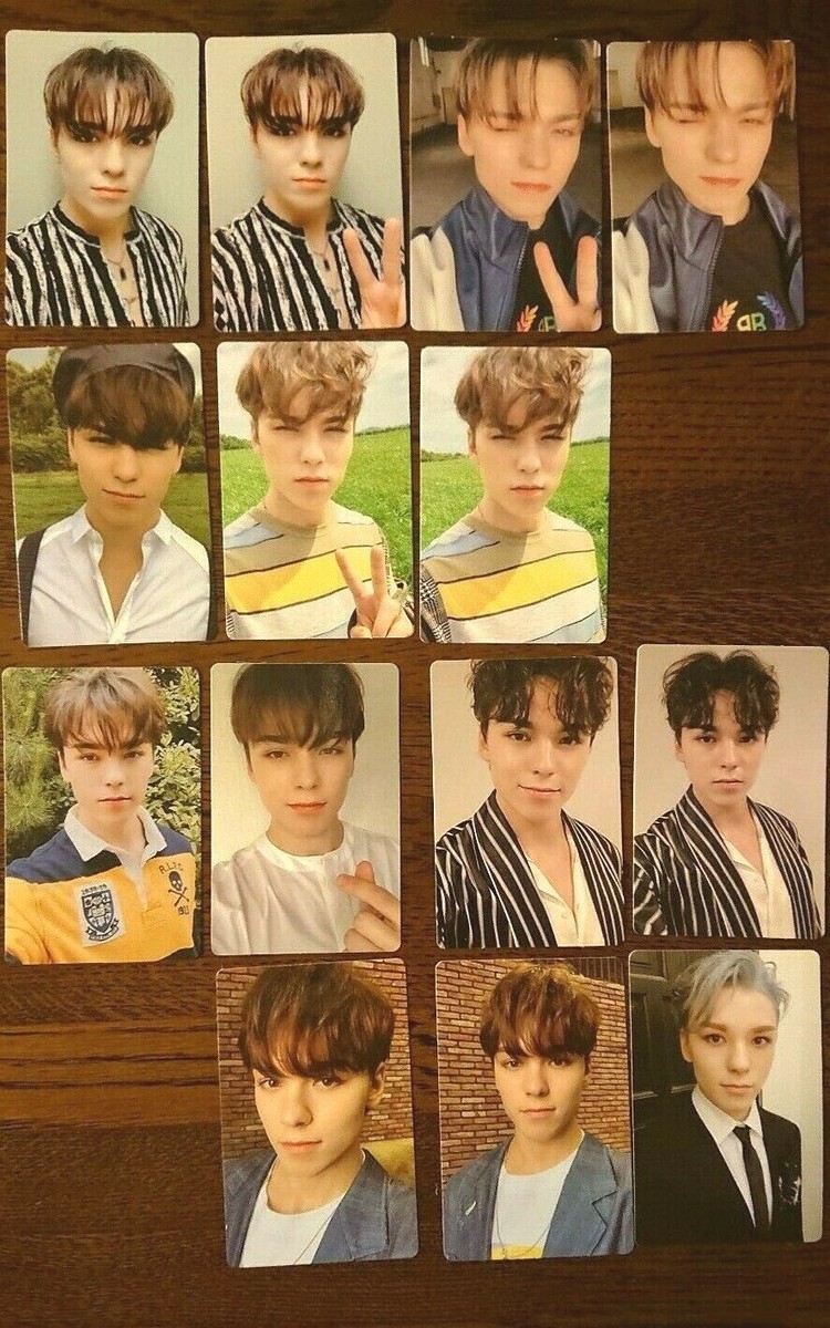 VERNON Official Photocard SEVENTEEN - An Ode - SVT Real Hope Truth