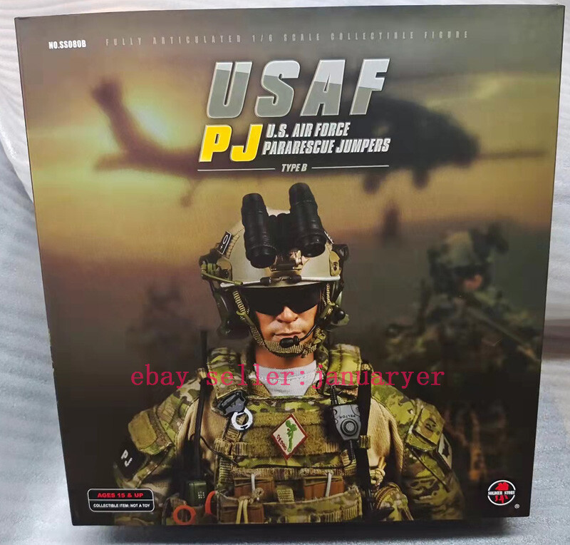 Soldier Story Ss080b 1/6 Usaf Pj Pararescue Jumpers Action Figure