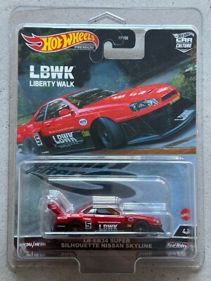 Hot Wheels Premium LB-ER34 SUPER SILHOUETTE NISSAN SKYLINE R34