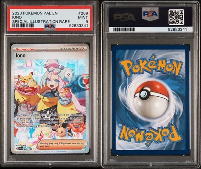 Iono 269/193 - Pokemon Paldea Evolved SIR PSA 9 MINT | eBay