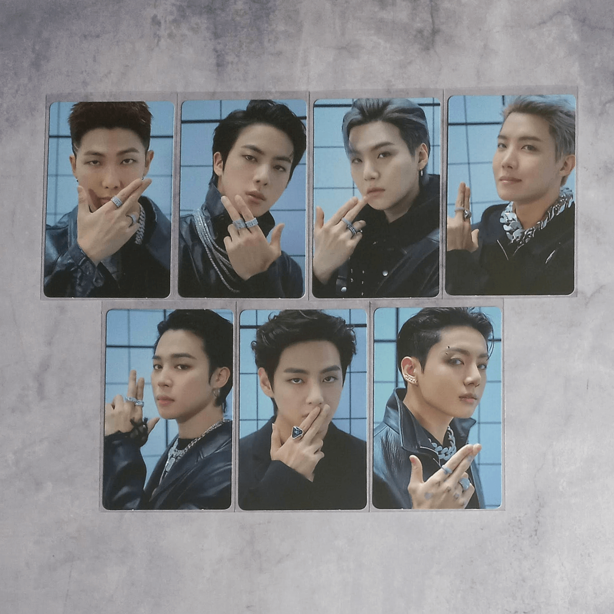 BTS Proof Standard Compact Album Official Photo Card - Complete J