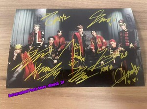 Ateez Signed Polaroid | eBay