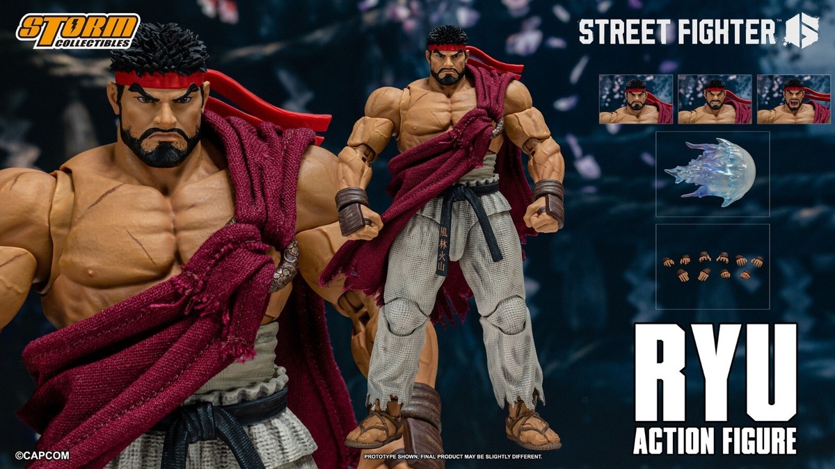 STORM COLLECTIBLES 1/12 RYU - STREET FIGHTER 6 Action Figure | eBay