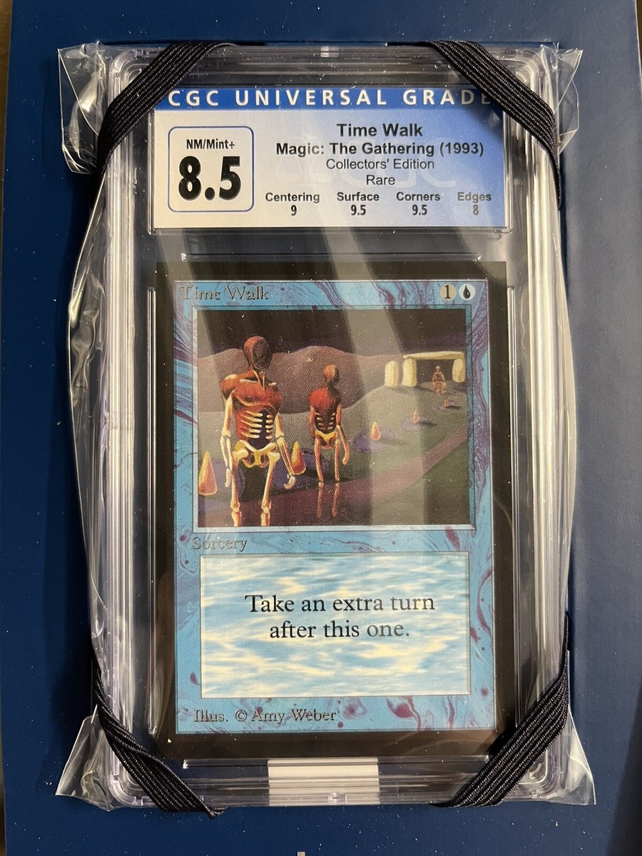 Time Walk | MTG Magic Collectors Edition NM+ CGC 8.5 Graded and