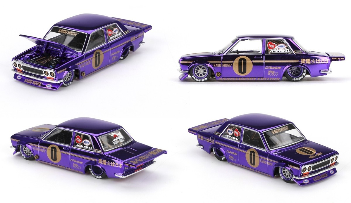 Kaido House x Mini GT 1:64 Datsun 510 Pro Street Anniversary
