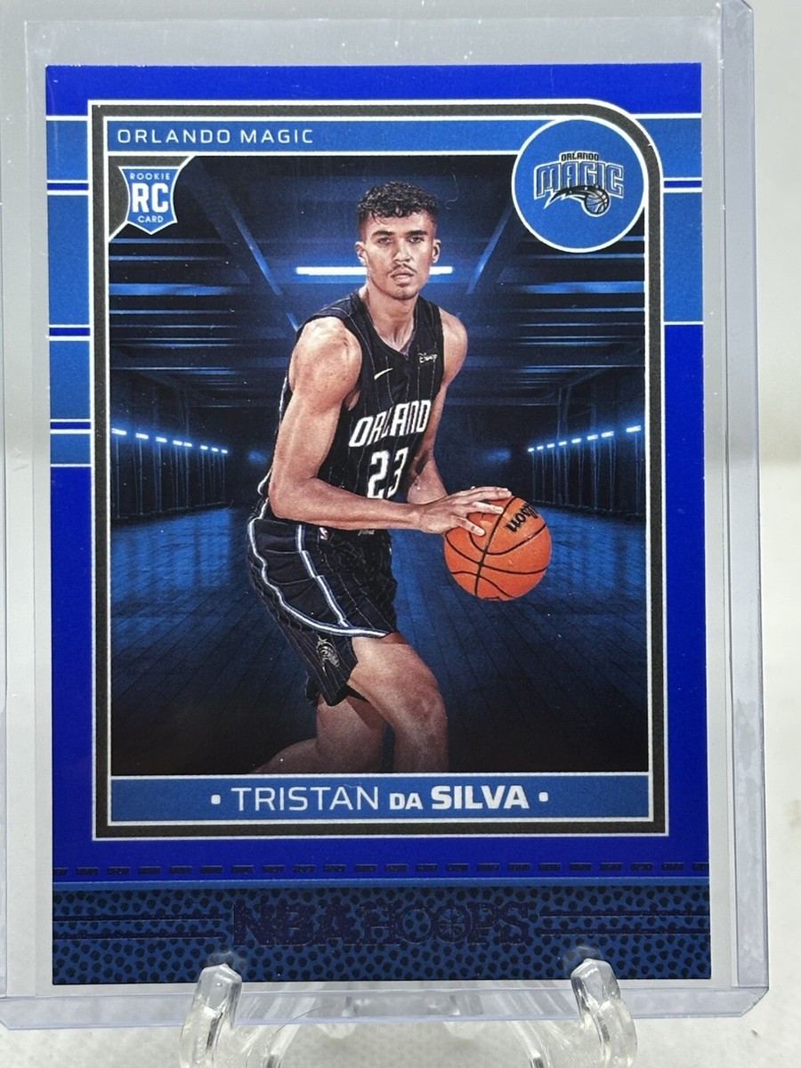2024-25 NBA Hoops Tristan Da Silva RC #248 Blue SP Rookie Magic