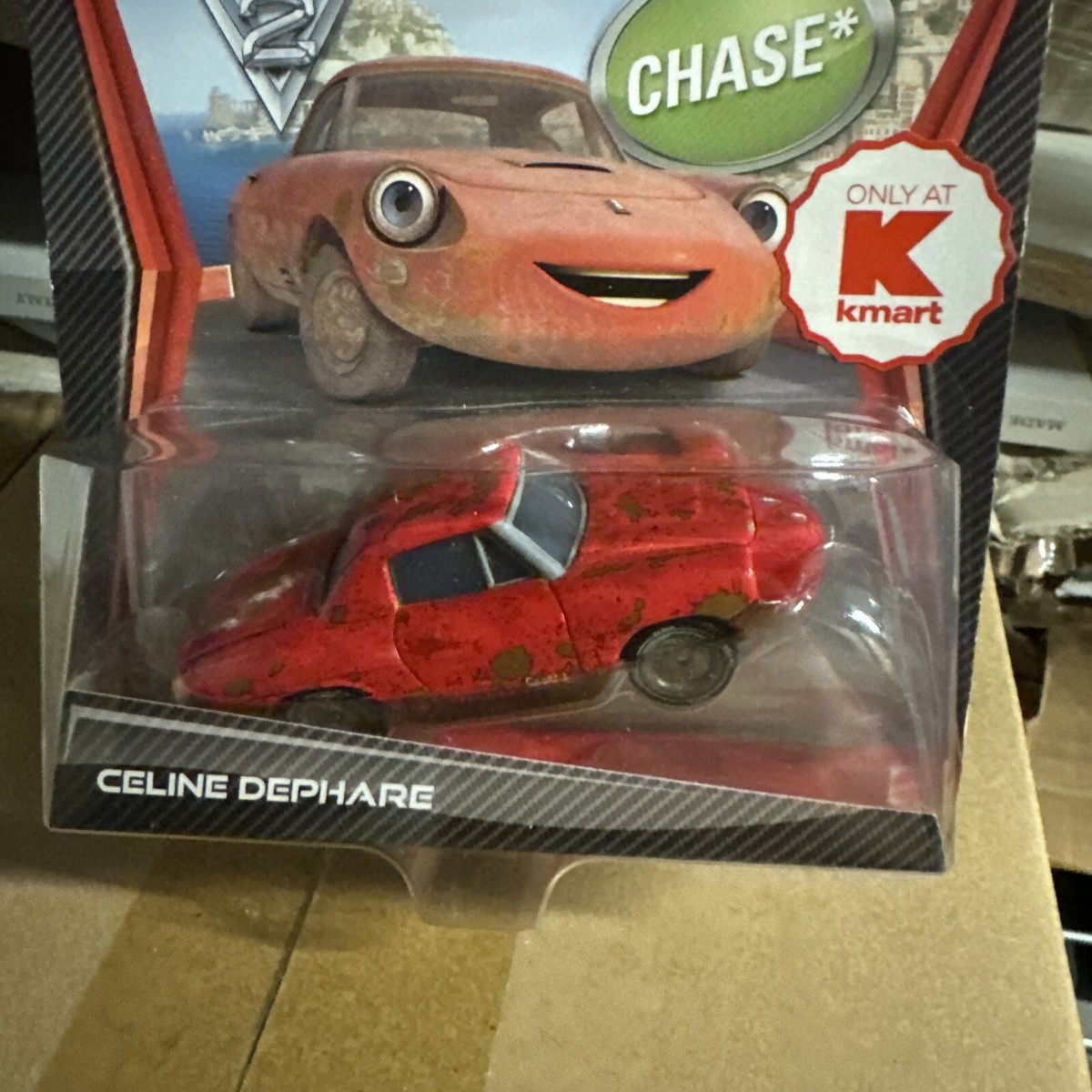 Disney Pixar Cars 2 CELINE DEPHARE #38 CHASE DIECAST Kmart Rare | eBay