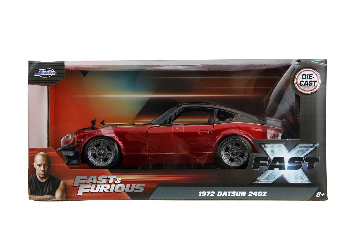 Jada 1:24 Fast & Furious X Movie 1972 Datsun 240Z Red Diecast