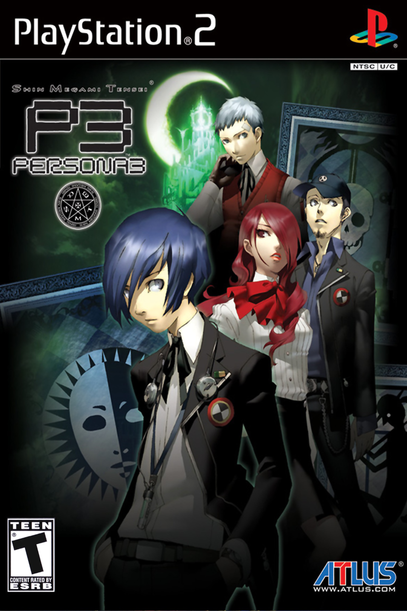 Shin Megami Tensei Persona 3 PS2 BOX ART Premium POSTER MADE IN