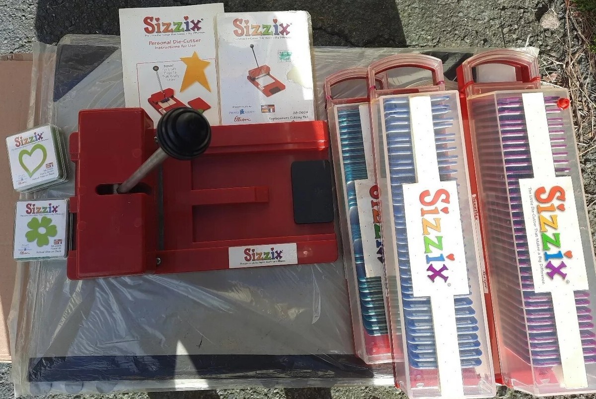 Sizzix Original Red Personal Die-Cutter Press Machine Provo Craft