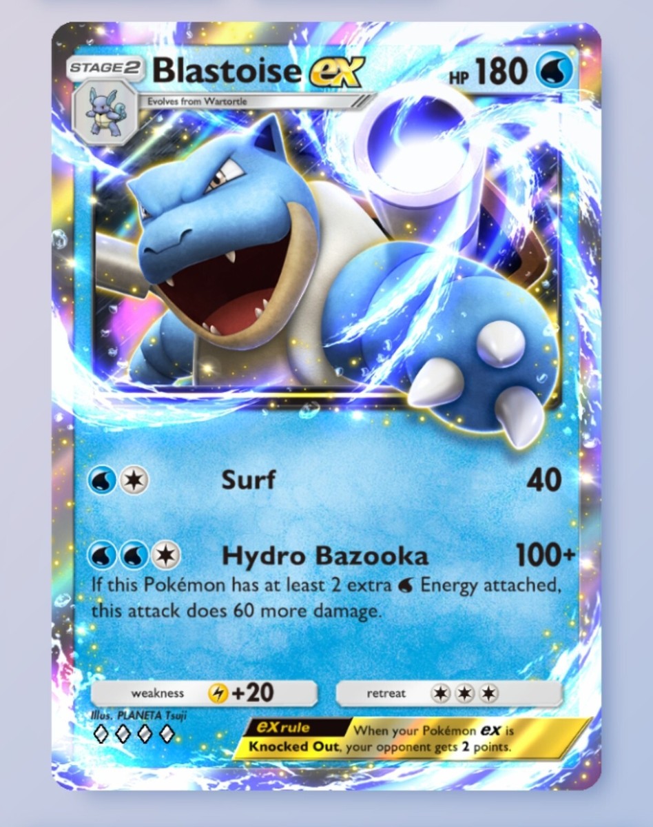Pokemon TCG Pocket - Blastoise Ex | eBay