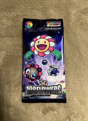 x1 Pack Murakami 108 Flowers Revised Collectible Trading Cards