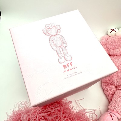 KAWS BFF Pink Plush Figure – Limited Edition of 3000 – #1349 with