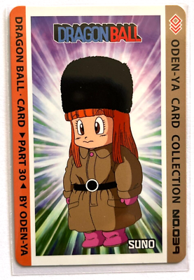 2022 DRAGON BALL Oden-Ya 30 TH Anniversary Card #021 SUNO Thailand