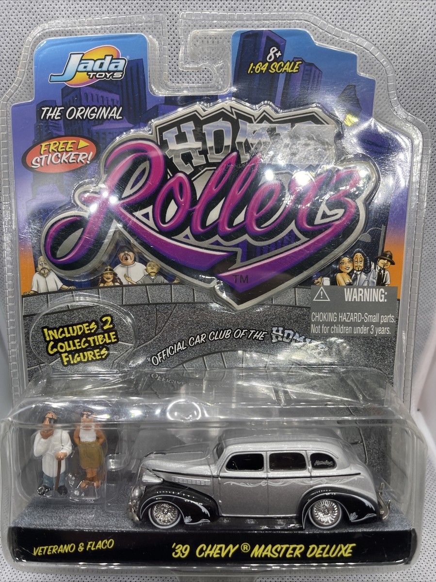 🆕Jada Toys✨Homie Rollerz✨'39 Chevy Master Deluxe Lowrider
