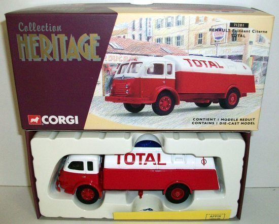 CORGI 1/50 - 71201 RENAULT FAINEANT CITERNE - TOTAL | eBay