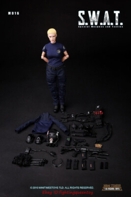Mini times toys M016 US Female Police Officer SWAT 1/6 Action