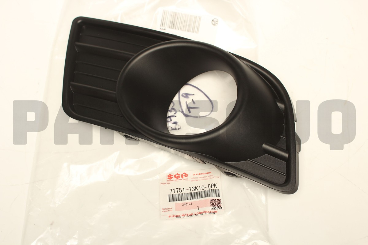 7175173K105PK Genuine Suzuki BEZEL,FRONT FOG LAMP,R 71751-73K10