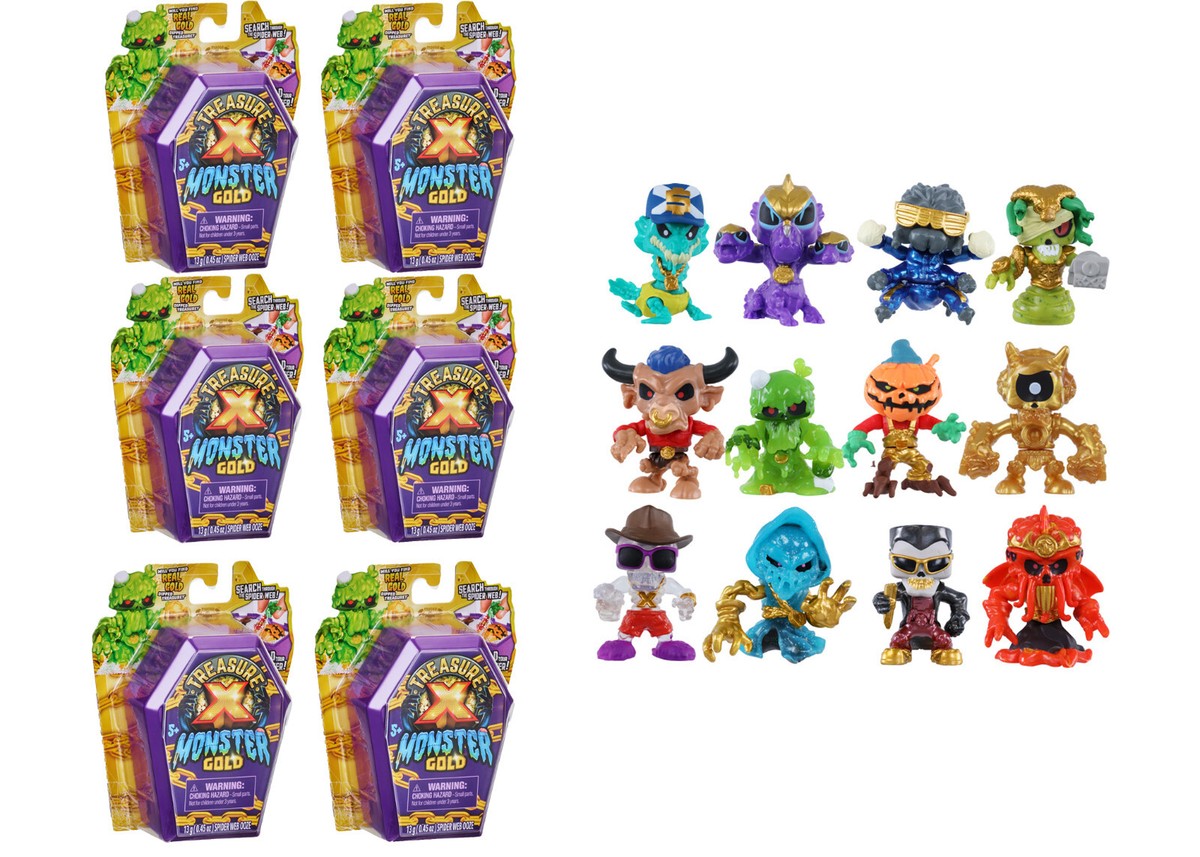 Treasure X S7 Mini Monsters Bundle of 6 | eBay