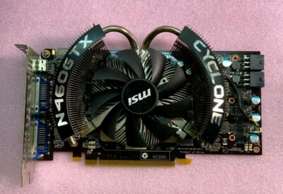 MSI NVIDIA N460GTX Cyclone PCI Express x16 VIDEO CARD 768MB GDDR5