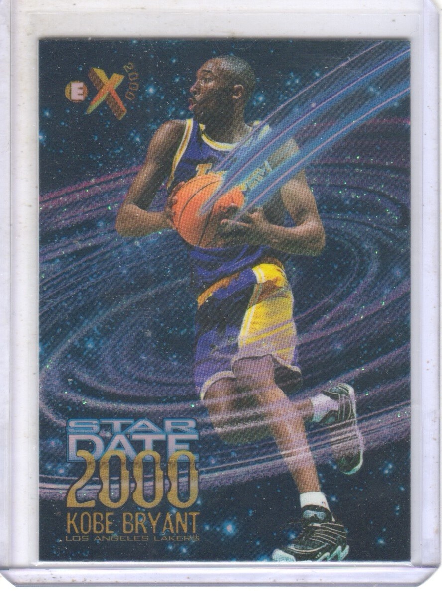 Kobe Bryant 1996 Skybox E-X2000 #3 Star Date 2000 Price Guide